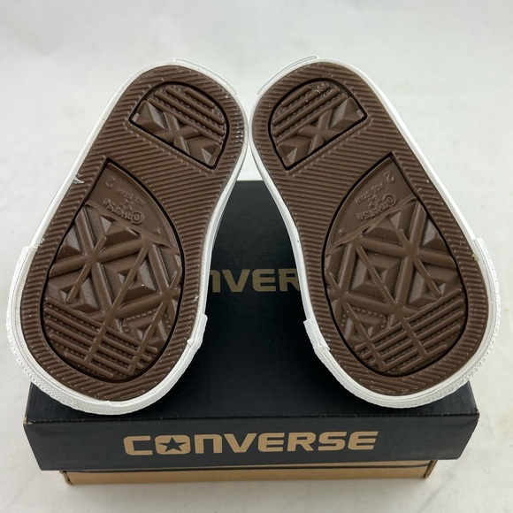 BNIB Infant 2 Converse Light Blue High Top Chuck Taylors - Picture 4 of 6